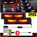 2x Lkw Devil's Eye Lampe LED-Bildschirm Auto-Augenlicht Lkw dynamisches Licht