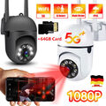 360° 5G HD FUNK WLAN WIFI IP NETZWERK CAMERA Outdoor AUßEN ÜBERWACHUNGSKAMERA