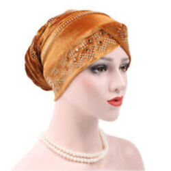 Dame Frauen Krebs Hut Chemo Cap Muslim Braid Kopftuch Turban