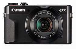 Canon PowerShot G7 X Mark II 20.1MP Digitalkamera - SchwarzHändler ✔️ Rechnung inkl. MwSt. ✔️ sofort verfügbar ✔️