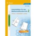 Arbeitsblätter für den Mathematikunterricht (Grundschule): Tl.2 2. Schuljahr - Stäbe, Gerrit, Geheftet