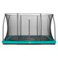 Salta Trampoline - Comfort Edition Ground- rechteckig - 366 x 244cm - Schutzrand Grün