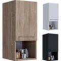 VCM Holz Badmöbel Midischrank Badregal Badschrank Hängeschrank Badezimmer Möbel Regal Badinos DF