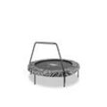 EXIT Tiggy Junior Trampoline ø140cm Schwarz + Griffstange