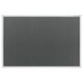 magnetoplan Textilboards Typ SP 600 x 450 mm - grau