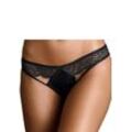 JETTE String schwarz Gr. 32/34 für Damen