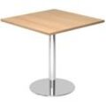 HAMMERBACHER Bistrotisch eiche 80,0 x 80,0 x 74,5 cm