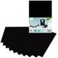 folia Tonpapier schwarz 130 g/qm 100 Blatt