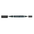 STAEDTLER Lumocolor duo Permanentmarker schwarz 0,6 - 1,5 mm, 10 St.