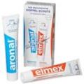 aronal elmex Set Zahnpasta 2x 75 ml