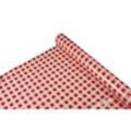 6 PAPSTAR Tischdecke Karo 81611 rot, weiß 80,0 cm x 50,0 m