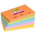 Post-it® Super Sticky Notes Bangkok Collection Haftnotizen extrastark farbsortiert 5 Blöcke