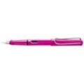 LAMY safari Patronenfüller pink hochglänzend M (mittel)