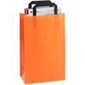 50 VP Papier-Tragetaschen Topcraft orange 22,0 x 36,0 cm