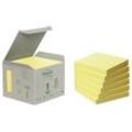 Post-it® Recycling Notes Haftnotizen 6541B gelb 6 Blöcke