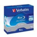 5 Verbatim Blu-ray BD-R 50 GB Double Layer