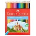 FABER-CASTELL CASTLE Buntstifte farbsortiert, 24 St.