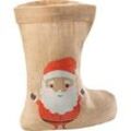 10 folia Nikolausbeutel Weihnachtsmann Stiefel