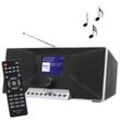 soundmaster IR3500SW Internetradio schwarz, silber