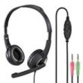 hama HS-P150 Headset schwarz