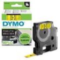 DYMO Schriftband D1 40918 S0720730, 9 mm schwarz auf gelb