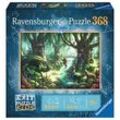 Ravensburger EXIT PUZZLE KIDS Der magische Wald Puzzle, 368 Teile