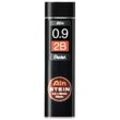 Pentel Ain Stein C279 Feinminen-Bleistiftminen schwarz 2B 0,9 mm, 36 St.