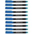 10 FABER-CASTELL MULTIMARK 1513 Folienstifte blau 0,6 mm permanent