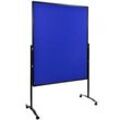 Legamaster Moderationswand PREMIUM PLUS klappbar 120,0 x 150,0 cm marineblau