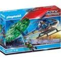 Playmobil® City Action 70569 Polizei-Hubschrauber: Fallschirm-Verfolgung Spielfiguren-Set