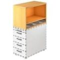 HAMMERBACHER Container-Aufsatz buche 42,8 x 80,0 x 53,0 cm