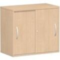 geramöbel Schiebetürenschrank Flex, S-381501-BB buche 1 Fachboden 80,0 x 42,5 x 72,0 cm