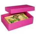 2 BUNTBOX L Geschenkboxen 3,6 l pink 26,6 x 17,2 x 7,8 cm