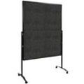 Legamaster Moderationswand PREMIUM PLUS klappbar 120,0 x 150,0 cm anthrazit