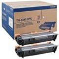 brother TN-3380 schwarz Toner, 2er-Set