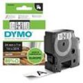 DYMO Schriftband D1 53713 S0720930, 24 mm schwarz auf weiß