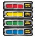 Post-it® Index Mini Haftmarker farbsortiert "Pfeil" 4x 24 Streifen