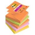 Post-it® Z-Notes Boost Haftnotizen extrastark farbsortiert 5 Blöcke