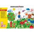 6 EBERHARD FABER EFA Color Fingerfarben farbsortiert 6x 100,0 ml