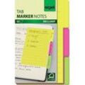 SIGEL TAB MARKER NOTES Haftnotizen farbsortiert 42 Blatt