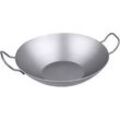 chg Pfanne WOK silber 30,5 cm