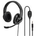 hama HS-P350 Headset schwarz