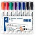 STAEDTLER 351 B WP8X Whiteboard-Marker farbsortiert 2,0 - 5,0 mm, 8 St.