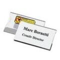 25 DURABLE Namensschilder mit Magnet 7,5 x 4,0 cm