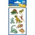 AVERY Zweckform Aufkleber 53145 Dinos, 24 Etiketten