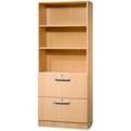 HAMMERBACHER Regalschrank Savona, V7300/6/6/SG buche 80,0 x 42,0 x 200,4 cm