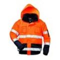 elysee® unisex Warnjacke VOLKER orange, marine Größe M