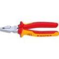 KNIPEX Kombizange VDE Kraft 02 06 180 verchromt 18,0 cm