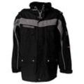 PLANAM® unisex Winterjacke PLALINE schwarz, zink Größe S