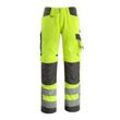 MASCOT® unisex Warnschutzhose Kendal gelb, dunkelanthrazit Größe 106